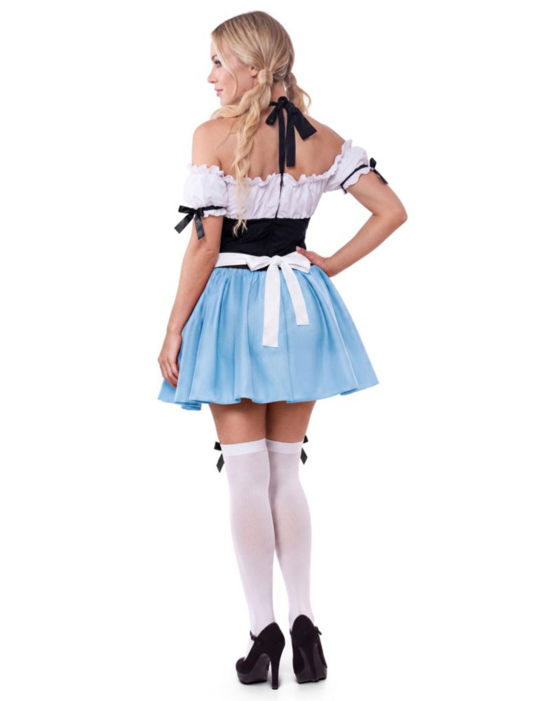 Disfraz Dirndl Azul Talla Mediana – Spooktacular Creations