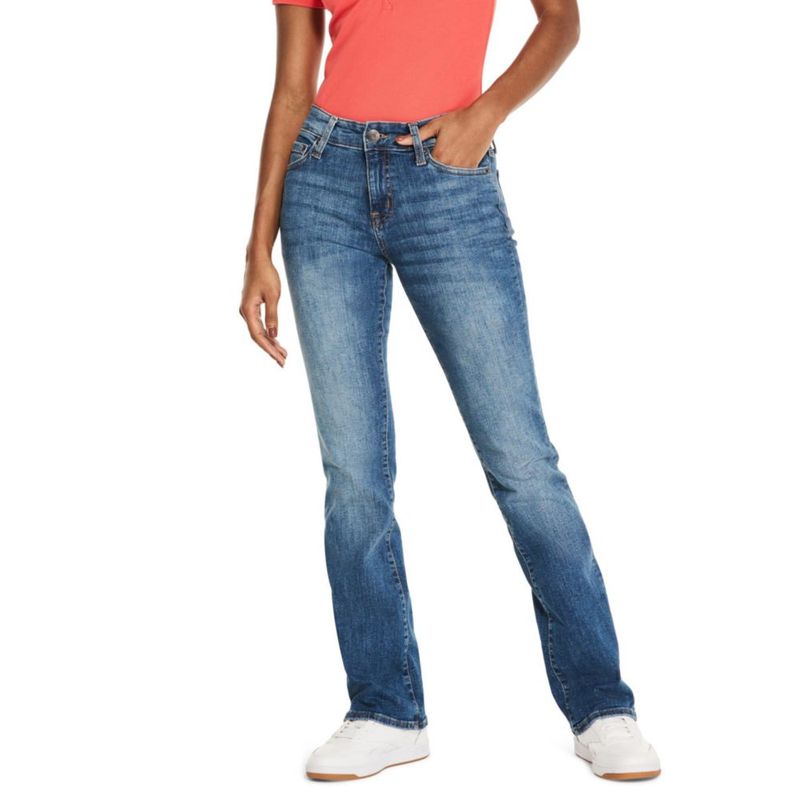 Jeans AEROPOSTALE Corte Bootcut 6 Regular Lavado Medio