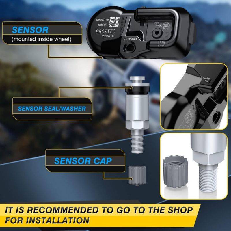 Sensor TPMS ACLONG 315MHz Toyota 4260706020