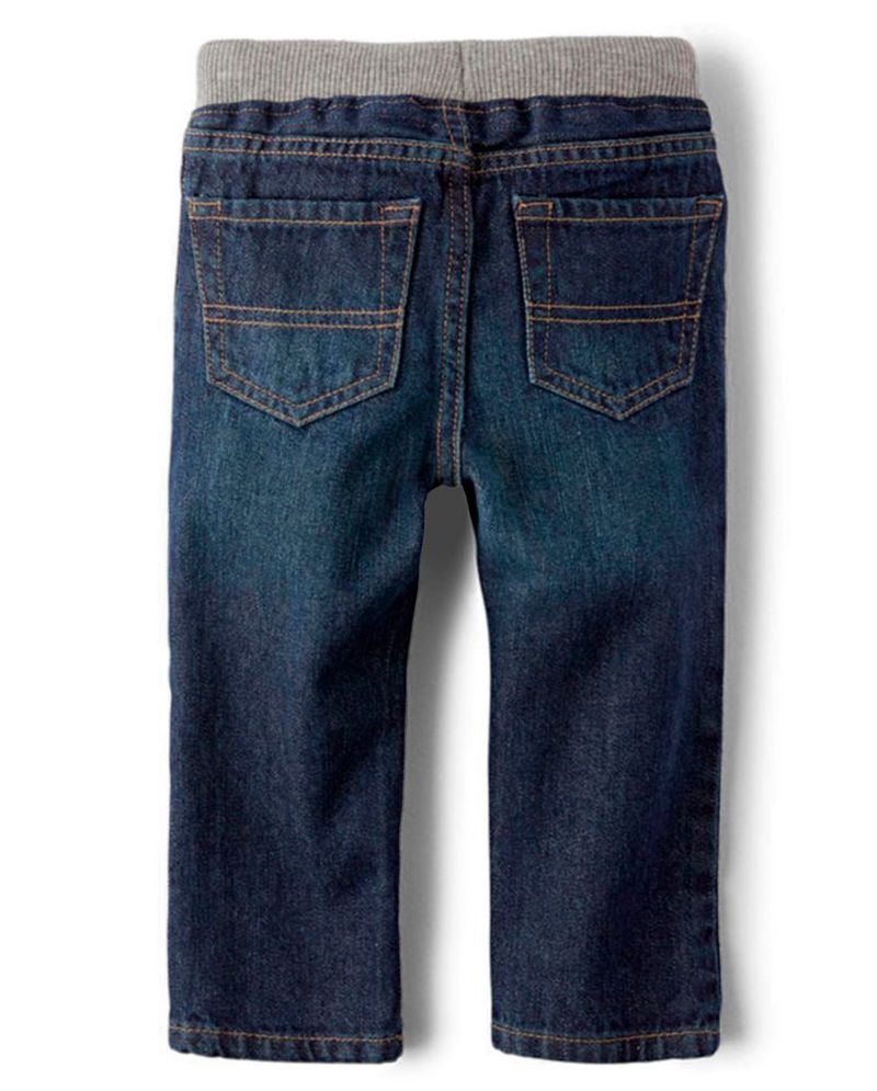 Jeans de tiro fácil The Children's Place 3T azul Liberty