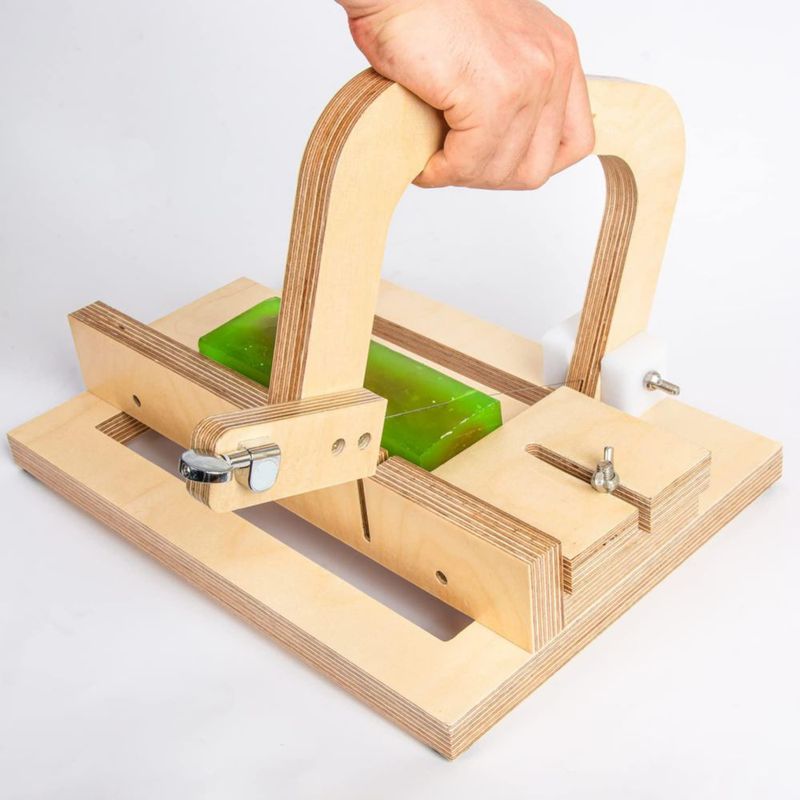 Cortador de Jabón de Madera Ajustable EVINIS 34x25x195 cm DIY