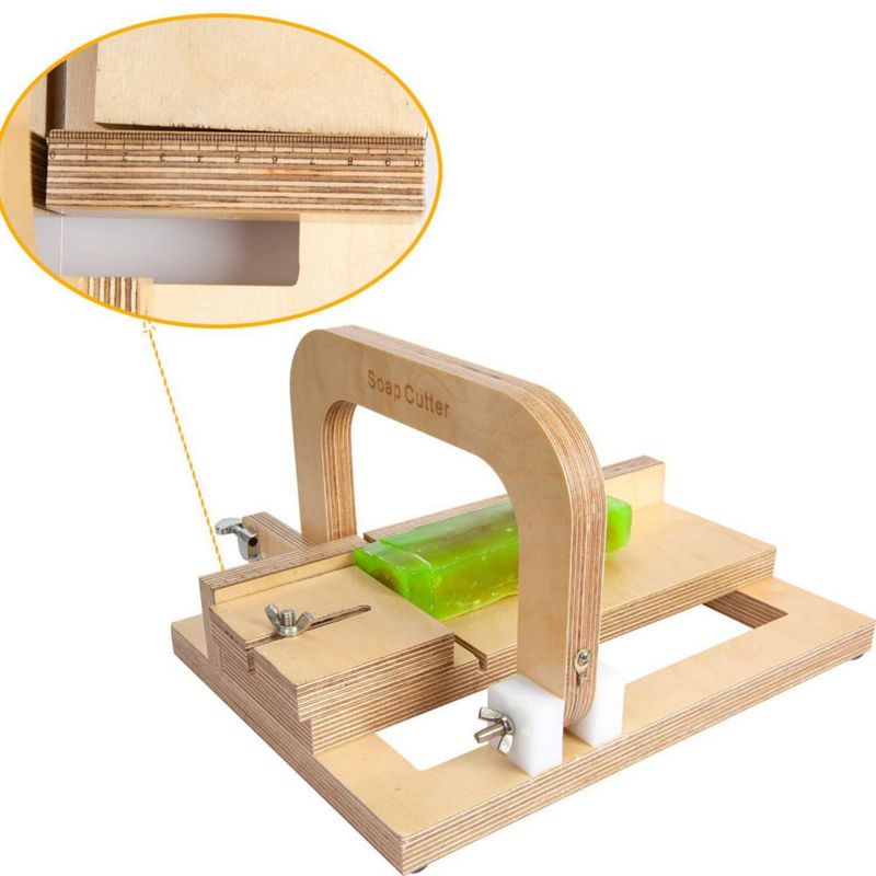 Cortador de Jabón de Madera Ajustable EVINIS 34x25x195 cm DIY