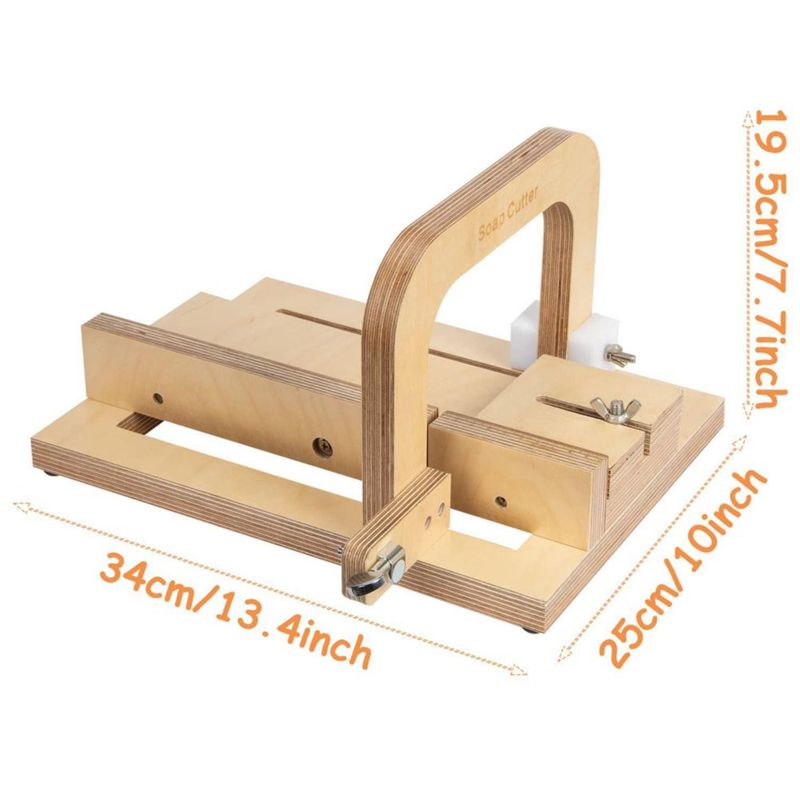 Cortador de Jabón de Madera Ajustable EVINIS 34x25x195 cm DIY