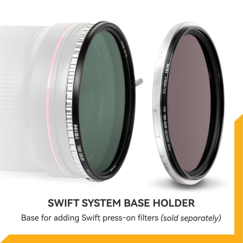Filtro ND NiSi Swift 82 mm Variable 1-5 Pasos