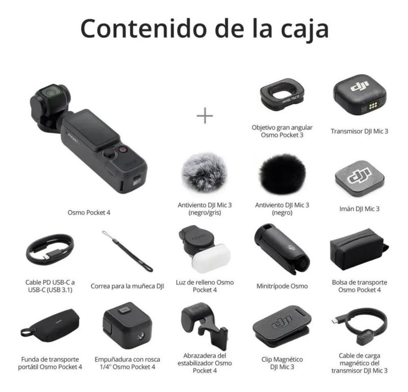 Dji Osmo Pocket 4 Creator Combo