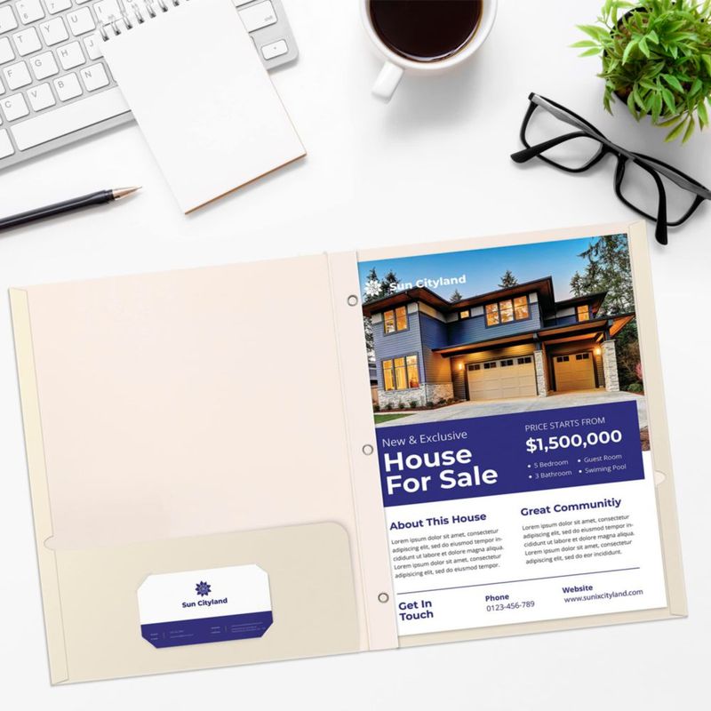 Carpeta de archivo Better Office Products - paquete de 50 unidades color blanco