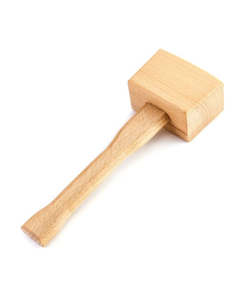 Mazo QWORK de 24 cm de madera de haya para carpintería