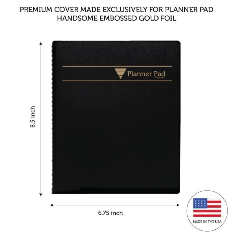 Planificador Planner Pad 17 cm x 22 cm Enero‑Diciembre 2027