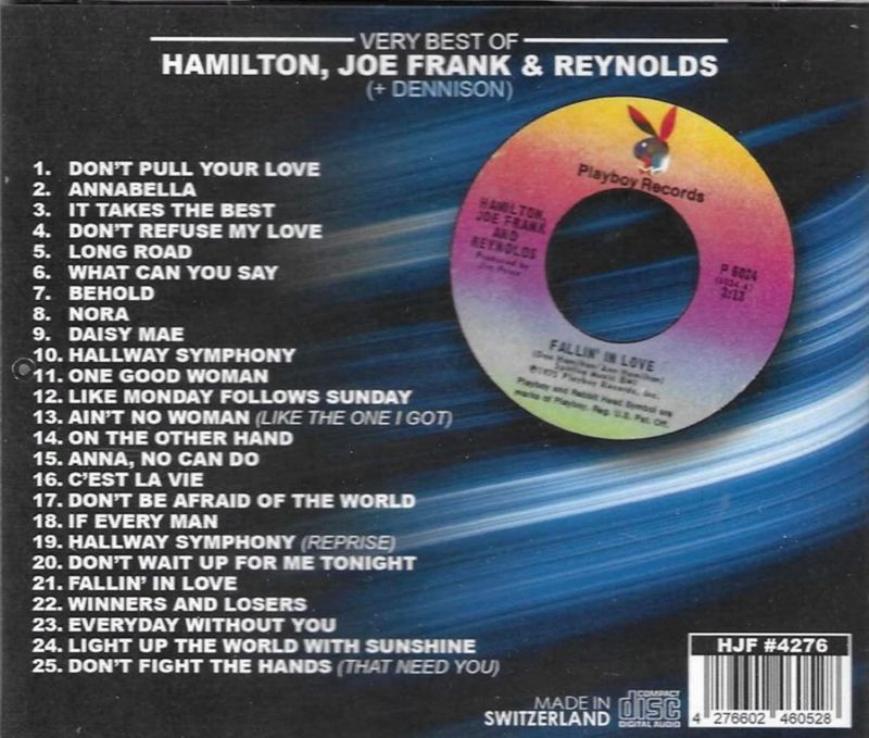 CD Classics France – Hamilton Joe Frank & Reynolds