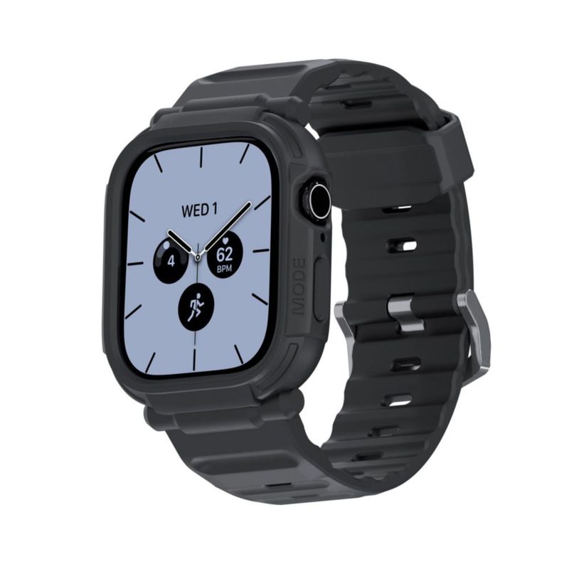 Funda y correa elkson 46 mm Rugged Tactical negra