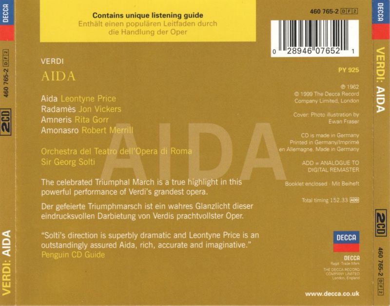 Aida – Versión completa – UNIVERSAL MUSIC GROUP