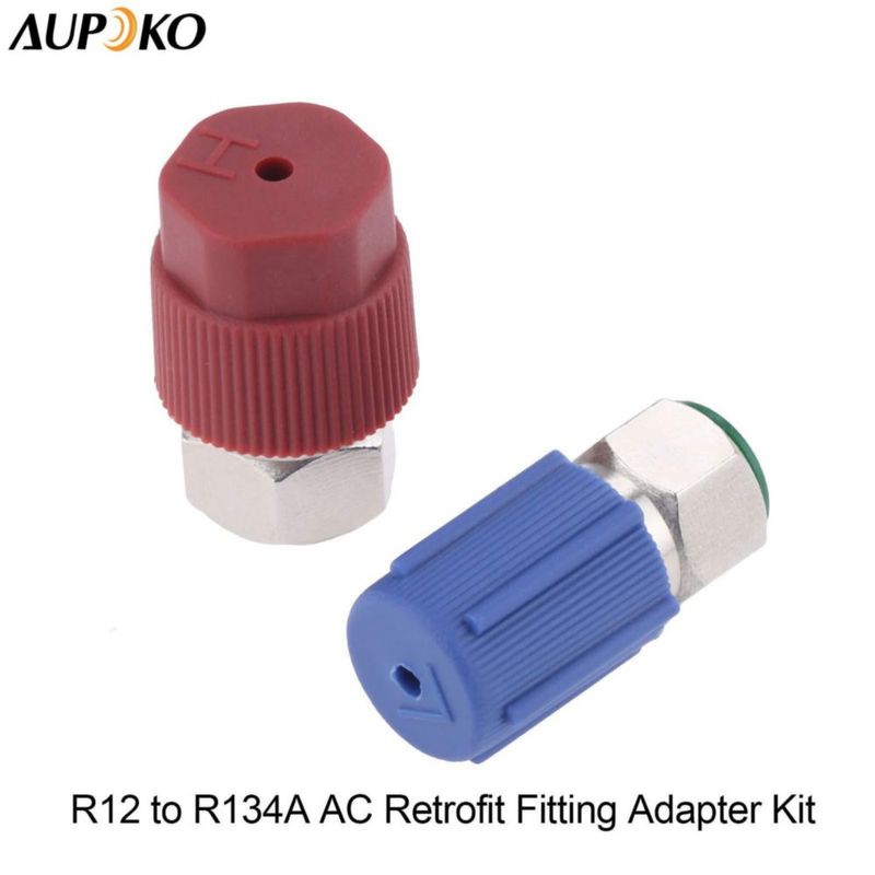 Kit de Adaptador para Aire Acondicionado Aupoko R12 a R134A 13 mm/16 mm