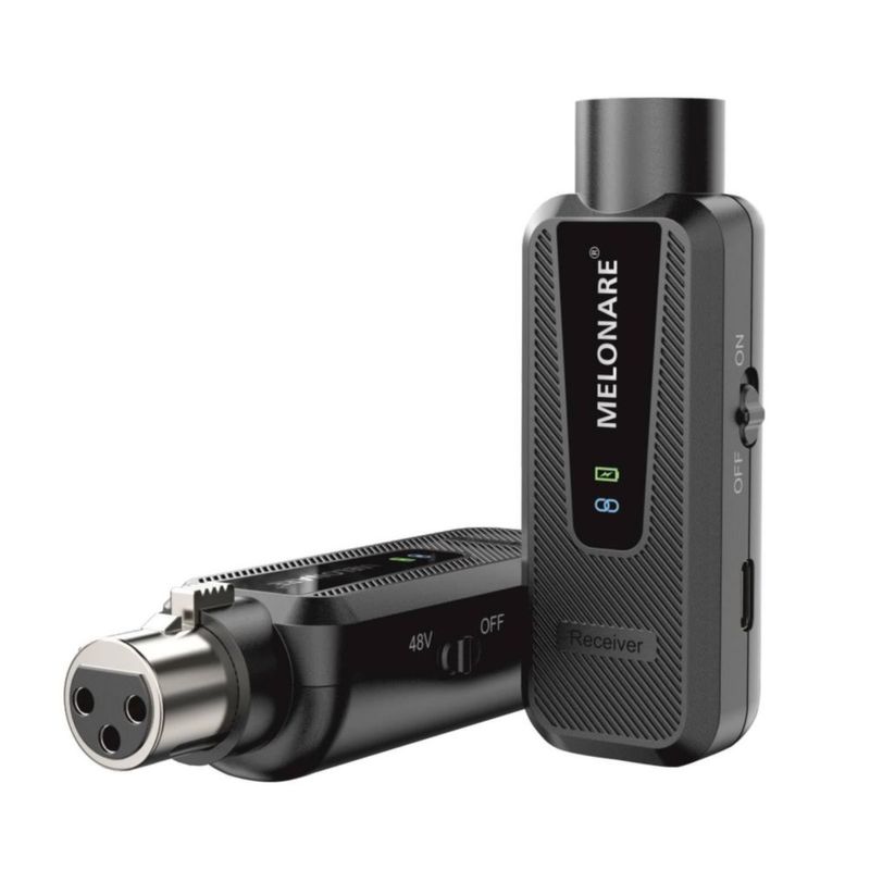 Adaptador XLR inalámbrico MELONARE 900MHz MX-1