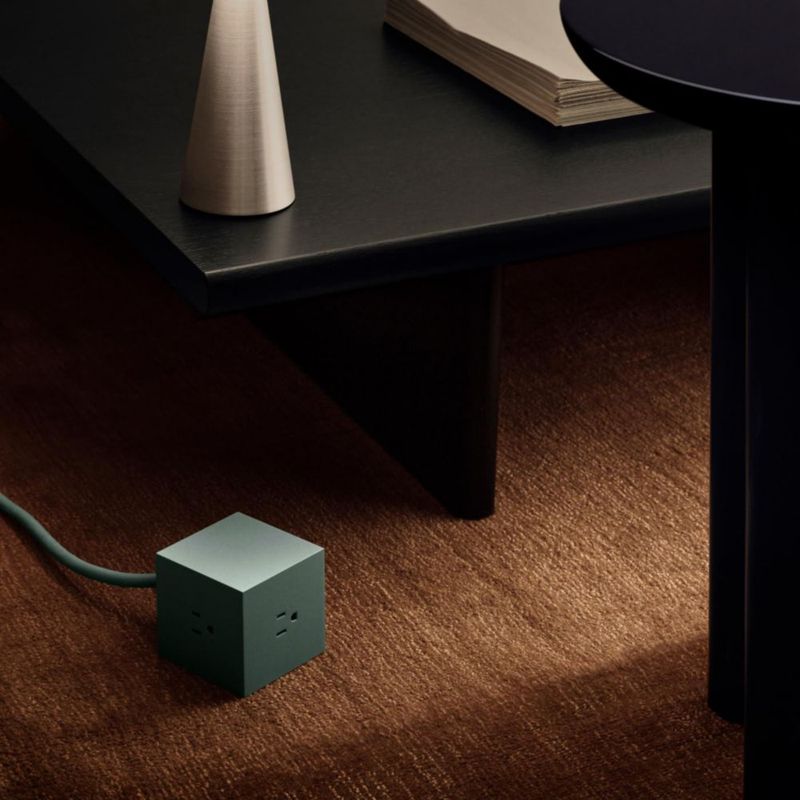 Regleta Avolt 1 Oak Green 18 m 3 enchufes y 2 USB‑C