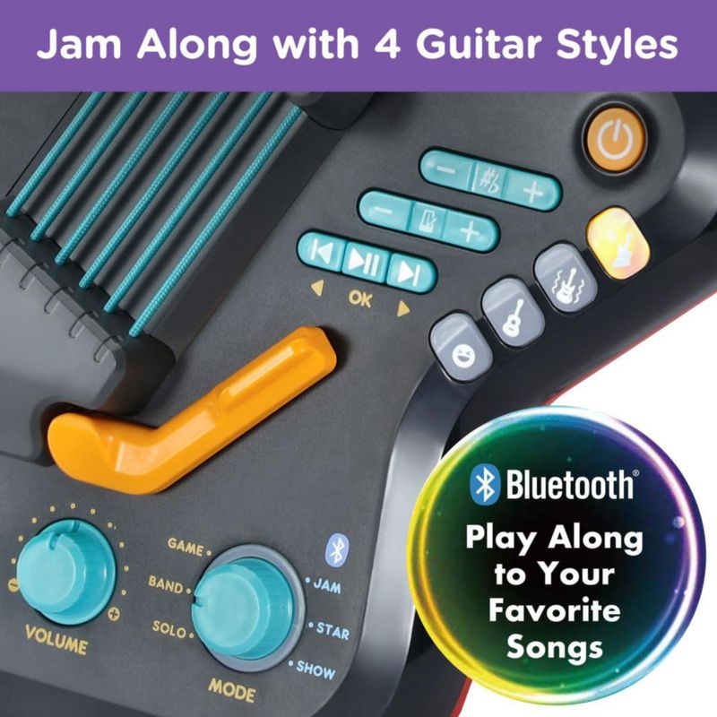 Guitarra VTech Kidi Star Rockstar Negra