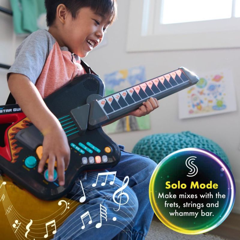 Guitarra VTech Kidi Star Rockstar Negra