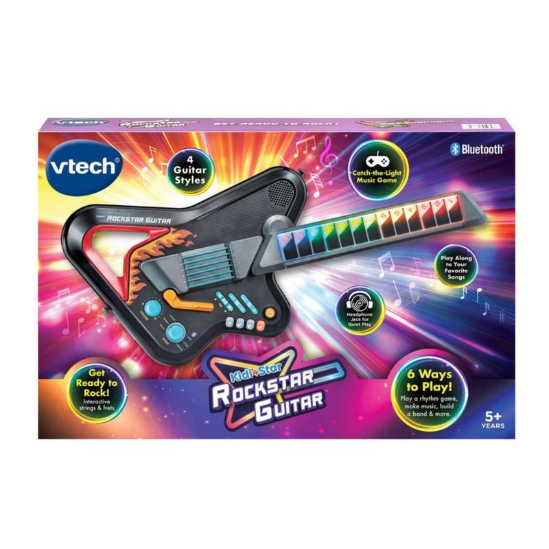 Guitarra VTech Kidi Star Rockstar Negra