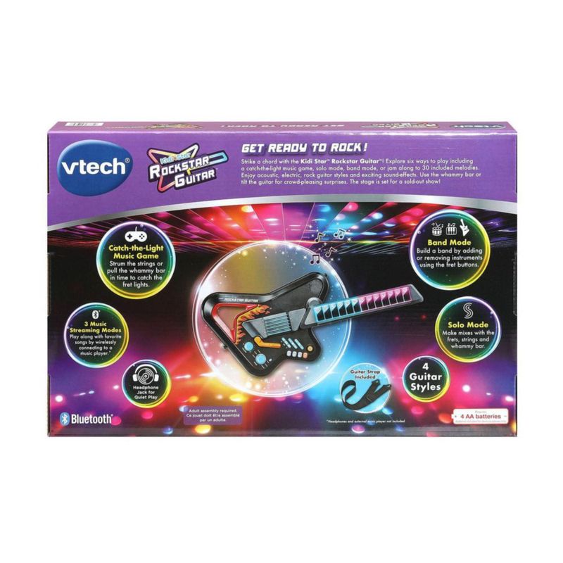 Guitarra VTech Kidi Star Rockstar Negra