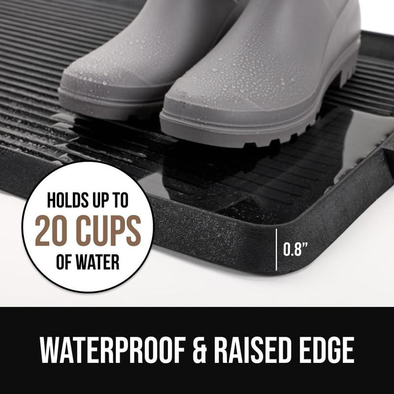 Bandeja para Botas GORILLA GRIP 81x41 cm Negro (Goma)
