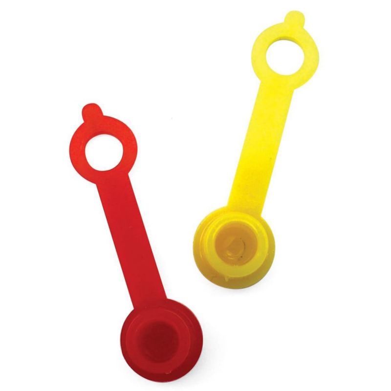 Tapones para accesorios de grasa LockNLube 50 rojos 42 cm