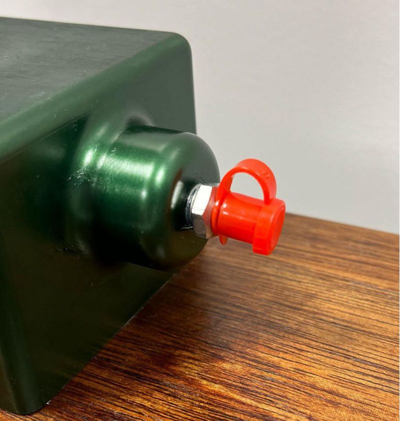Tapones para accesorios de grasa LockNLube 50 rojos 42 cm