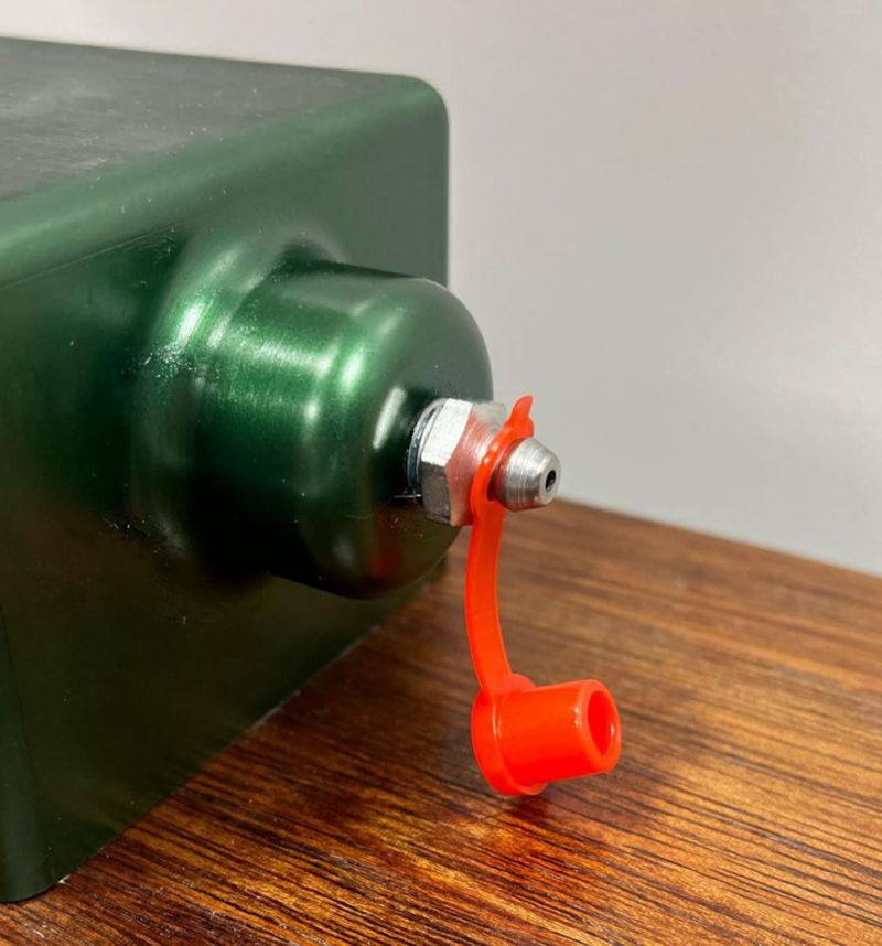 Tapones para accesorios de grasa LockNLube 50 rojos 42 cm