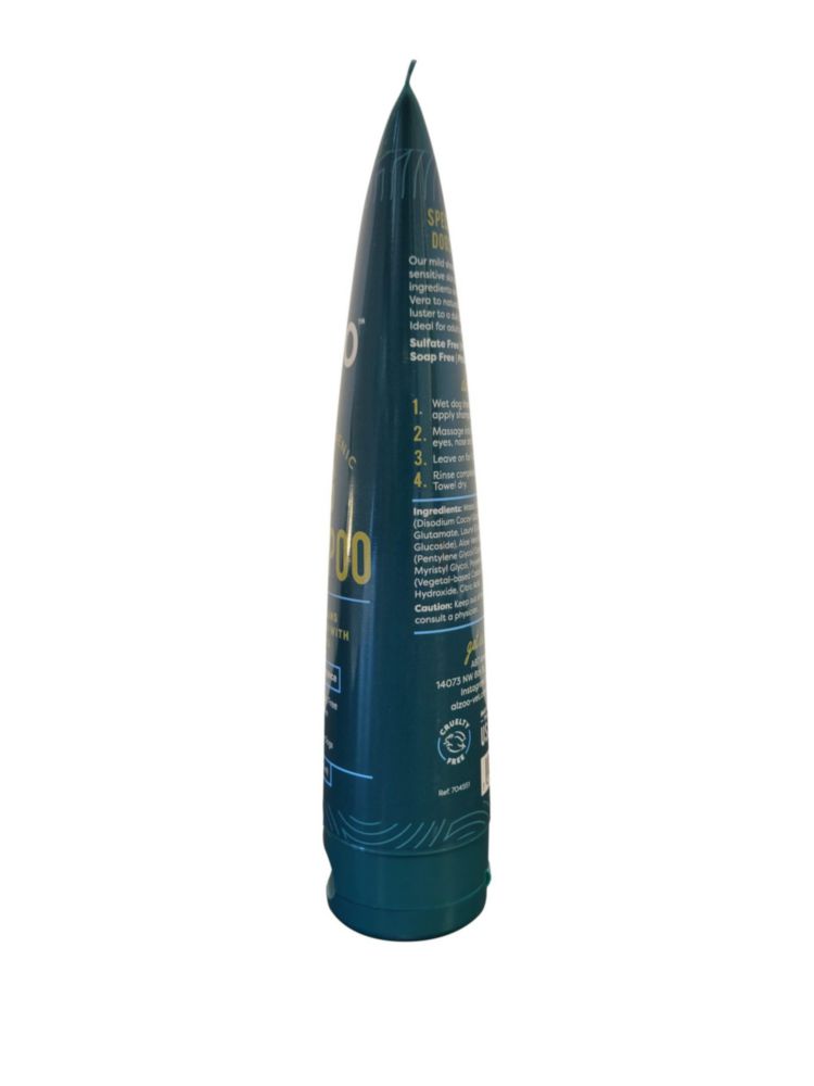 Champú para perros ALZOO 237 ml Hipoalergénico Aloe Vera