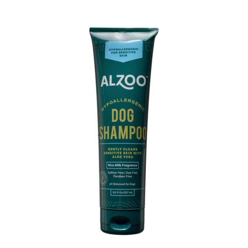 Champú para perros ALZOO 237 ml Hipoalergénico Aloe Vera