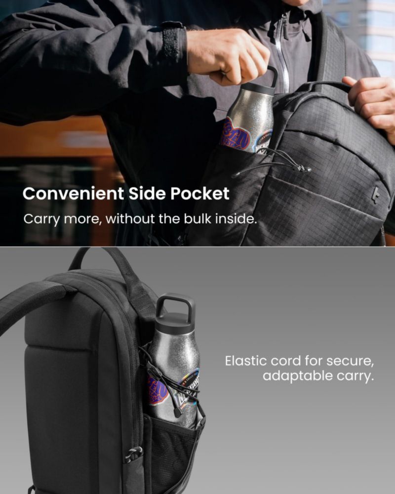 Mochila Tomtoc T30 Sling 10 L para portátil de 14" resistente al agua