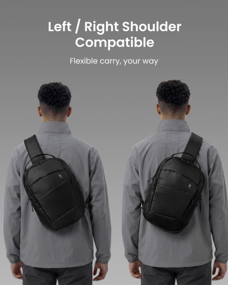 Mochila Tomtoc T30 Sling 10 L para portátil de 14" resistente al agua