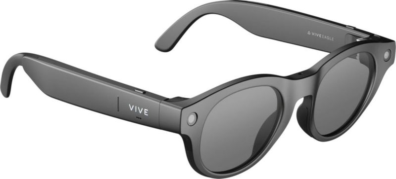 Gafas de sol HTC Vive Eagle AI estilo Pantos negro carbón