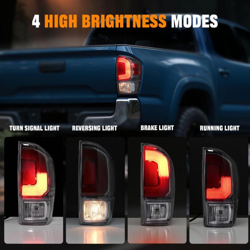 Luz trasera BeamTrack para Toyota Tacoma 2016-2023 (lado derecho)