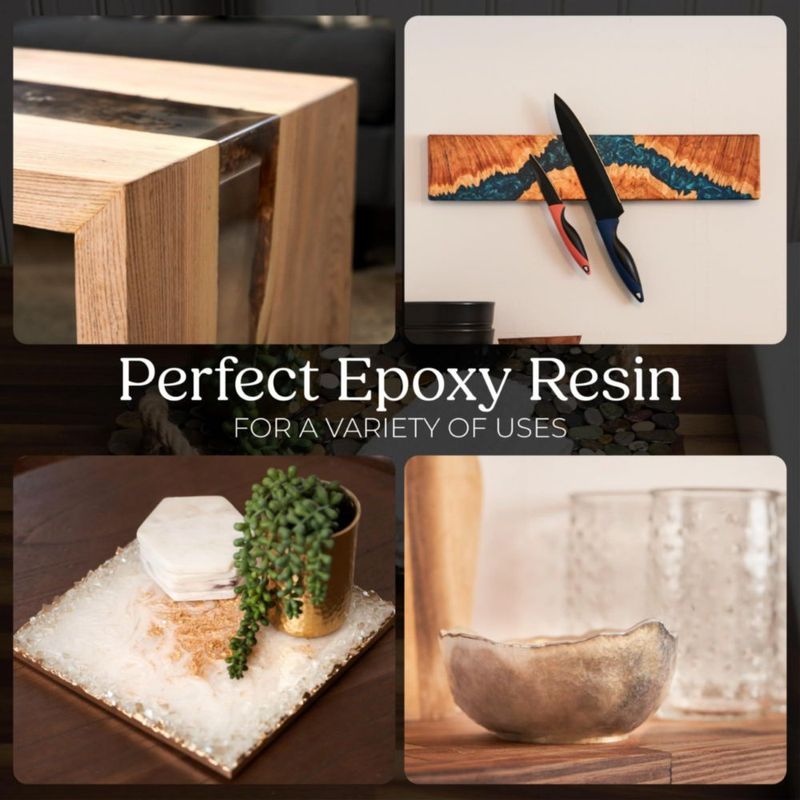 Kit de Resina Epoxi Promise Epoxy 237 ml para Encimeras de Bar