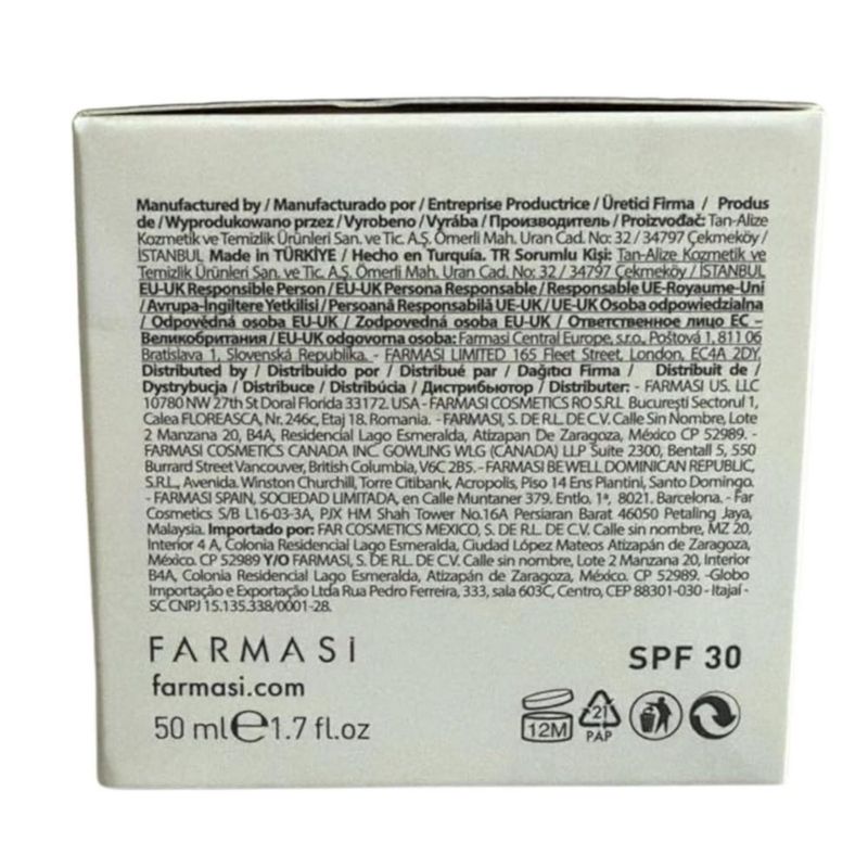 Crema de Día FARMASi Dr. C. Tuna 50 ml SPF 30