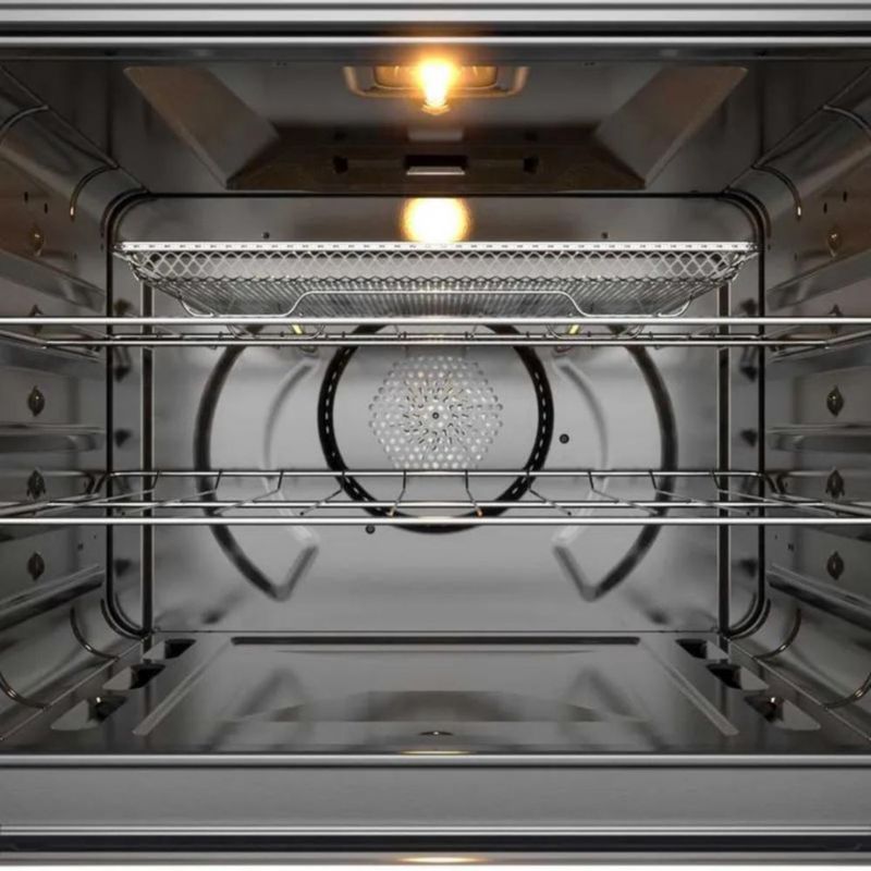 ESTUFA WHIRLPOOL MOD. WFR7250S 30" AIR FRY AI 6 QUEMADORES FLAMMA  TECNOLOGÍA XPERT AIR FRY COOKING XPERT AIR BAKE TECNOLOGÍA SIDE DOOR EVER CLEAN