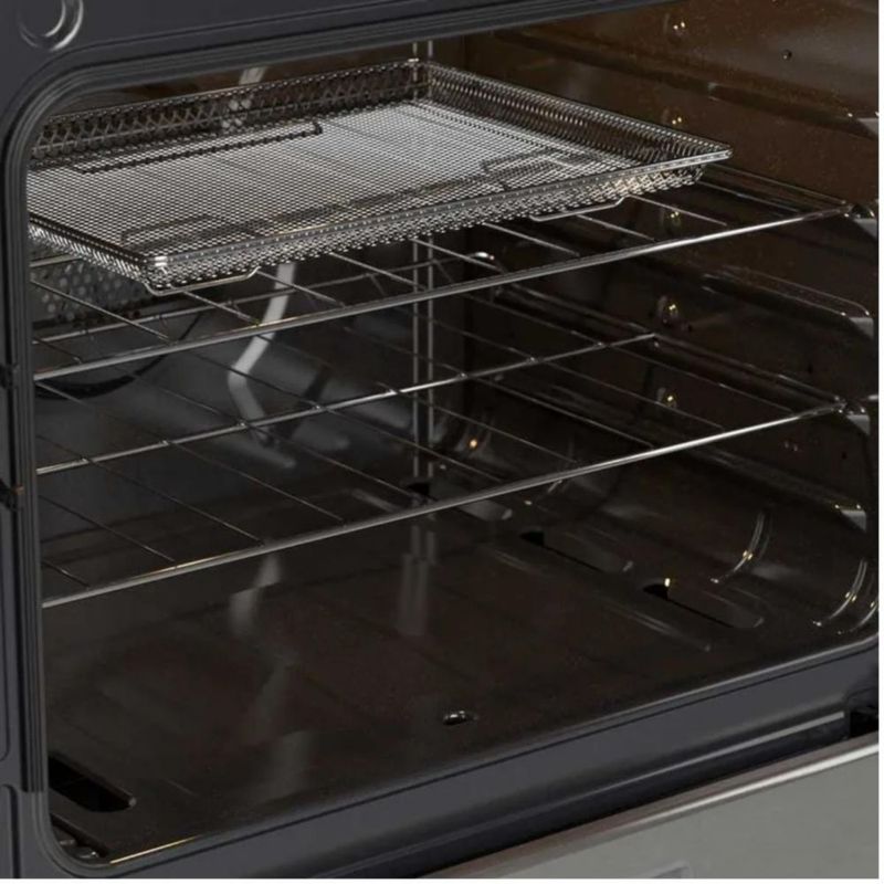 ESTUFA WHIRLPOOL MOD. WFR7250S 30" AIR FRY AI 6 QUEMADORES FLAMMA  TECNOLOGÍA XPERT AIR FRY COOKING XPERT AIR BAKE TECNOLOGÍA SIDE DOOR EVER CLEAN