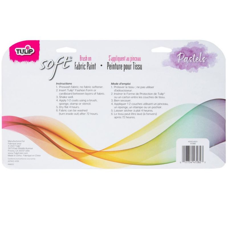 Pintura para Tela TULIP 10 × 295 ml Acabado Mate Pastel