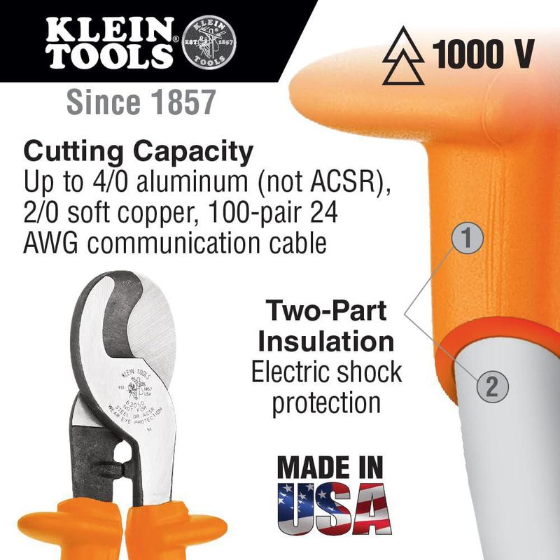 Kit de Herramientas Aisladas KLEIN TOOLS 8 Piezas 1000 V