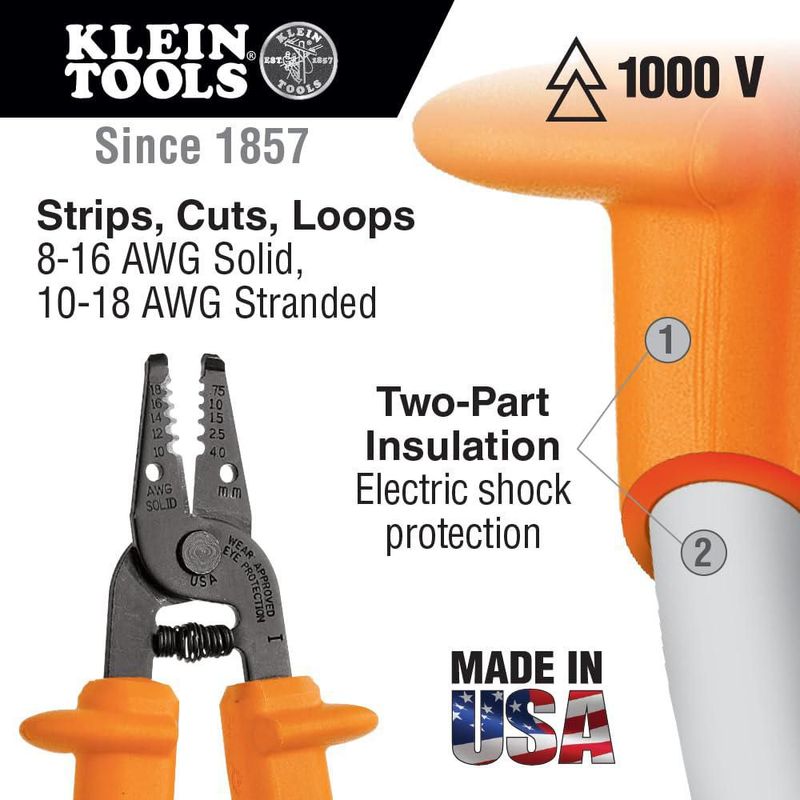Kit de Herramientas Aisladas KLEIN TOOLS 8 Piezas 1000 V