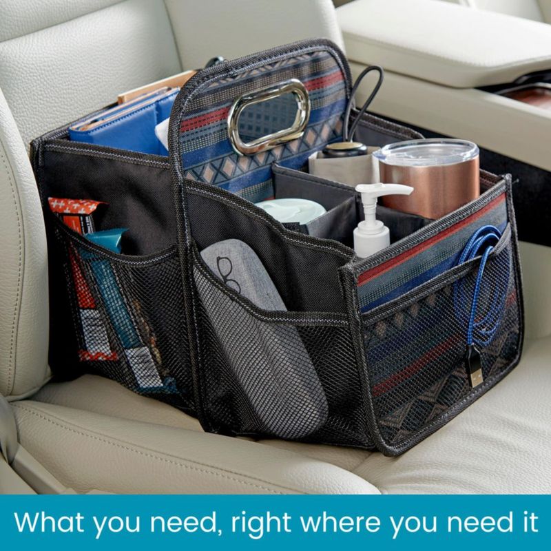 Organizador de Auto High Road con Portavasos