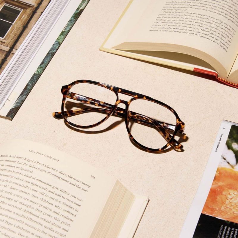 Gafas DIFF Tatum 57 mm Luz Azul Espresso Tortuga