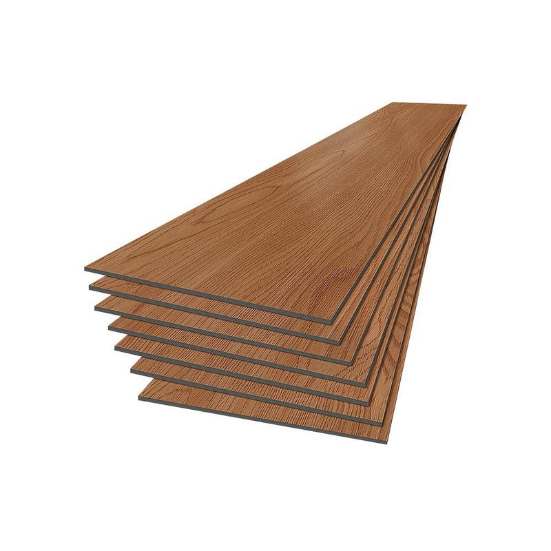 Piso Vinílico Autoadhesivo Tipo Duela 5 m² (36 Piezas) PVC Café Oscuro