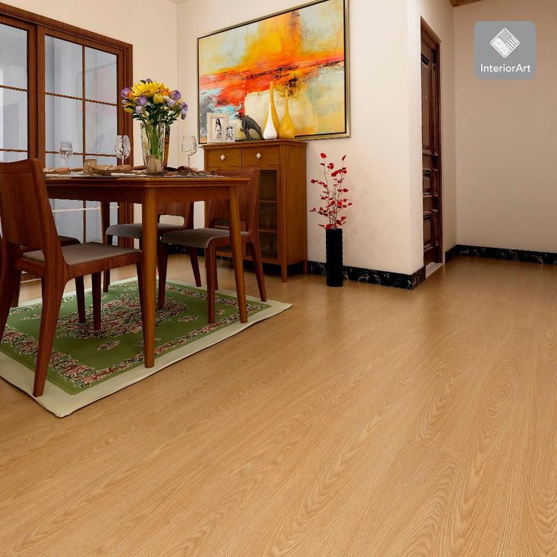 Piso Vinílico Autoadhesivo Tipo Duela 5 m² (36 Piezas) PVC Café Claro