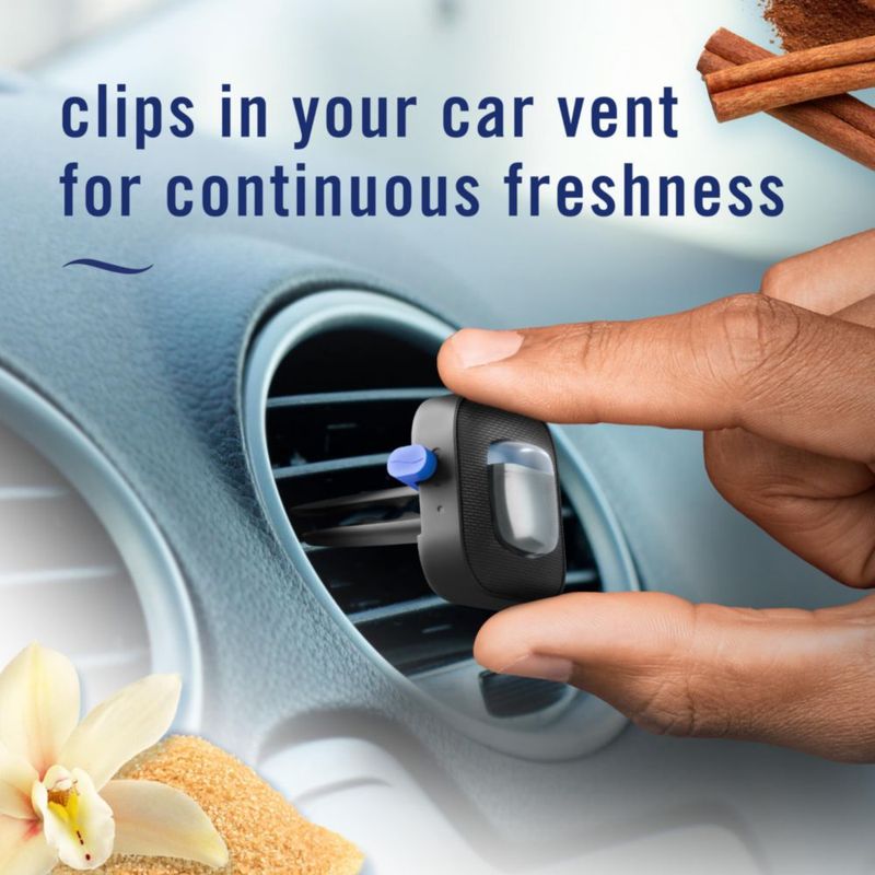 Ambientador para coche Febreze Canela – paquete de 4