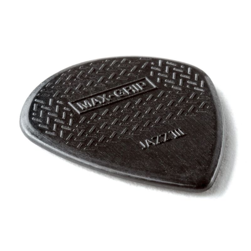 Púas para guitarra Jim Dunlop Max Grip Jazz III 138 mm paquete de 6