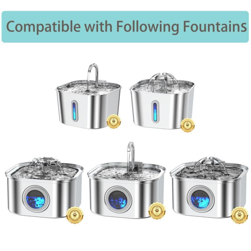 Filtros para Fuente de Agua Vekonn 12+12 (paquete)