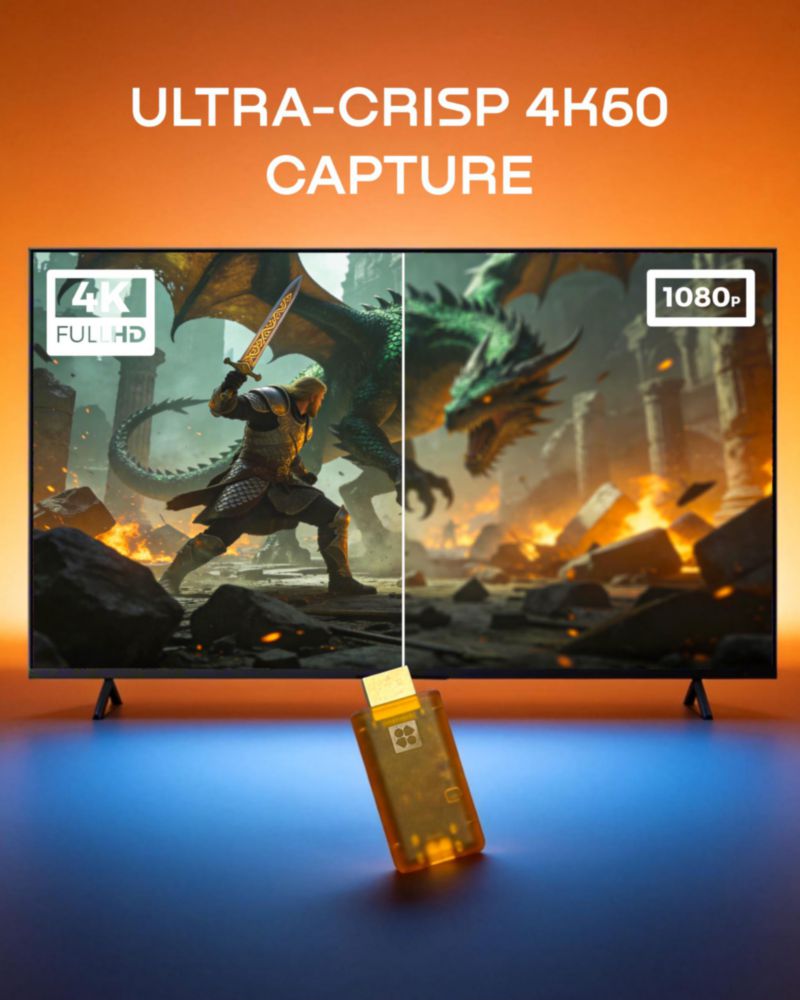 Tarjeta de captura GENKI ShadowCast 3 Pro 4K60 USB-C