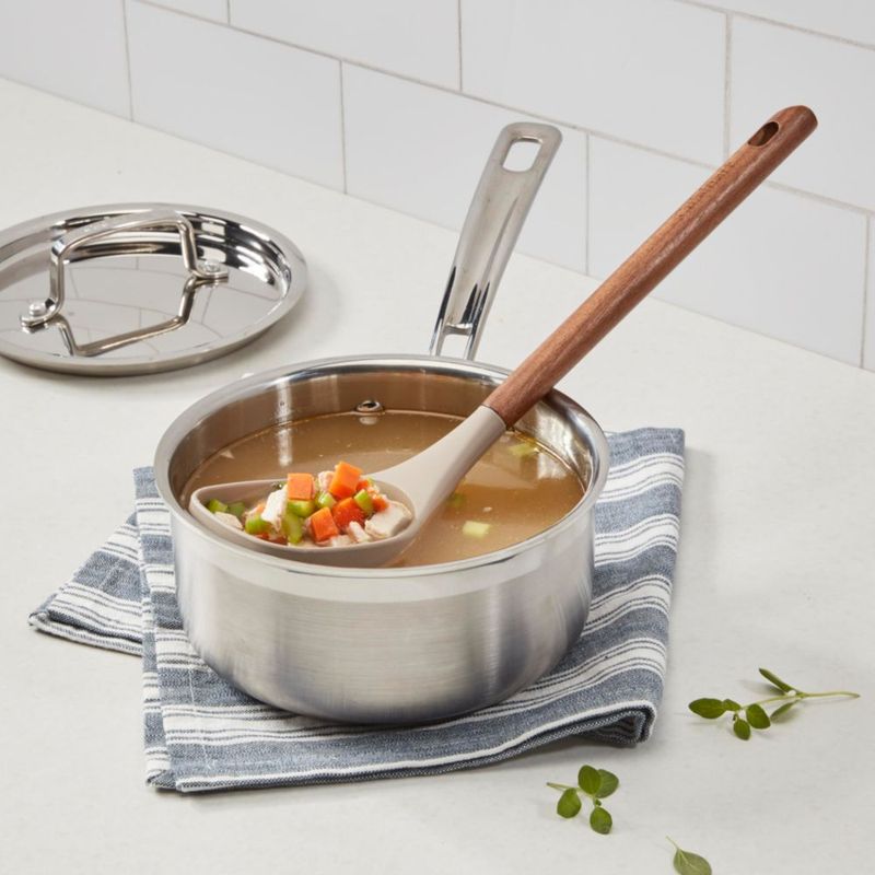 Juego de Utensilios Cuisinart 5 Piezas AcaciaFusion Beige
