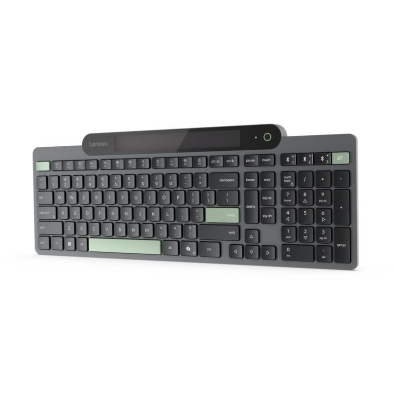 Teclado Lenovo 800 Inalámbrico Bluetooth 5.1 Gris