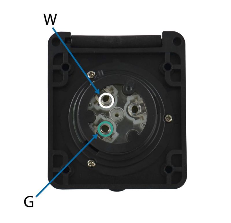 Enchufe de Alimentación Conntek 30 A 125 V para RV y Uso Marino